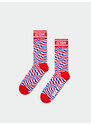 Happy Socks Elton John Striped (red)červená