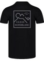 Nordblanc Černé pánské bavlněné tričko SEAL