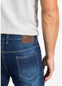 bonprix Strečové džíny Regular Fit, Bootcut Modrá