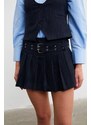 VATKALI Pleated mini short skirt - Waistband edition