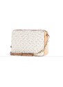 Michael Kors crossbody kabelka jet set ginny logo vanilla