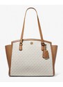 Kabelka Michael Kors lg Chantal tote logo vanilla