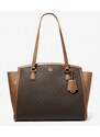 Kabelka Michael Kors lg Chantal tote logo brown