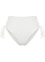 Trendyol Bridal Ecru Piping High Waist Hipster Bikini Bottom