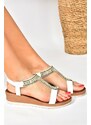 Fox Shoes Women's Daily White Sandals Sandals