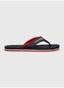 Žabky Tommy Hilfiger COMFORT BEACH SANDAL pánské, tmavomodrá barva, FM0FM05029