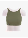 BHiStyle Sportovní podprsenka PAULINE army green