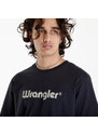 Pánské tričko Wrangler Logo Tee Black