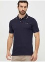 Polo tričko Guess LYLE tmavomodrá barva, s potiskem, M4GP60 K7O64