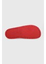 Pantofle HUGO Match pánské, červená barva, 50498352