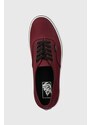 Tenisky Vans Authentic pánské, vínově červená barva, VN000QER5U81