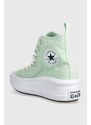 Dětské tenisky Converse zelená barva