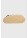 Kožené sandály Kurt Geiger London Orson dámské, zlatá barva, 3469661109