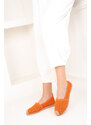 Soho Orange Women's Flats 17963