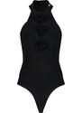 Trendyol Black Window/Cut Out Detailed Rose Accessory Body