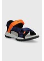 Dětské sandály Geox BOREALIS oranžová barva