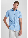 DEFACTO Slim Fit Short Sleeve Shirt