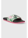 Pantofle adidas dámské, růžová barva, ID8501