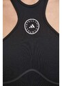 Sportovní šaty adidas by Stella McCartney Truepace černá barva, mini, IP2491