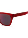 Sluneční brýle HUGO dámské, červená barva, HG 1264/S