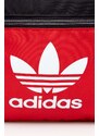 Batoh adidas Originals červená barva, velký, vzorovaný, IS4561