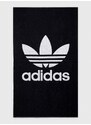 Bavlněný ručník adidas Originals černá barva, IT7108