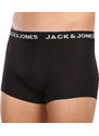 Jack & Jones 10PACK pánské boxerky Jack and Jones černé