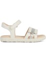 Dětské sandály Geox SANDAL HAITI bílá barva