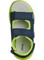Dětské sandály Geox SANDAL AIRADYUM zelená barva
