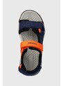 Dětské sandály Geox BOREALIS oranžová barva