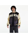 New Era New Orleans Saints NFL Satin Bomber Jacket UNISEX Black/ Vegas Gold