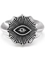 STYLOVÝ PÁNSKÝ PRSTEN NIALAYA VINTAGE EVIL EYE