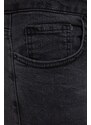 Trendyol Anthracite Skinny Fit Destroyed Shorts & Bermuda