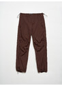 Dilvin 70400 Parachute Trousers-Brown