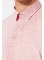 Trendyol Red Slim Fit Easy Iron Shirt