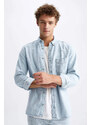 DEFACTO Slim Fit Long Sleeve Shirt