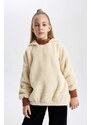 DEFACTO Oversize Fit Hooded Sweatshirt