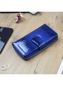 Dámská kožená peněženka modrá - Gregorio Clodien modrá
