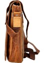 GREENWOOD Pánská kožená crossbody/taška camel - Green Wood Maxvell Camel