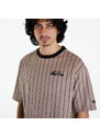 New Era Pinstripe Oversized T-Shirt UNISEX Ash Brown/ Black