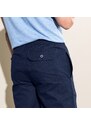 Blancheporte Pohodlné plátěné kalhoty námořnická modrá 52/54