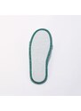 Blancheporte Ploché pantofle s jednobarevnou mašlí a otevřenou špičkou zelená 36