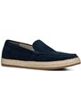 Semišové espadrilky Geox U PANTELLERIA tmavomodrá barva, U45DWB 00022 C4002