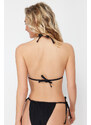 Trendyol Black Triangle Bikini Top