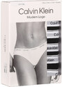 5PACK dámské kalhotky Calvin Klein černé (QD5208E-UB1)