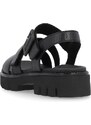 RIEKER Dámské sandály REMONTE D7957-00 černá