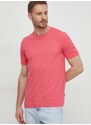 Tričko BOSS růžová barva