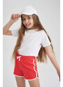 DEFACTO Girls' Sweatshirt Fabric Shorts