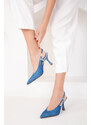 Soho Blue Jeans Women's Classic Heeled Shoes 18821