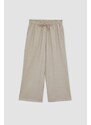 DEFACTO Linen Look Capri Trousers